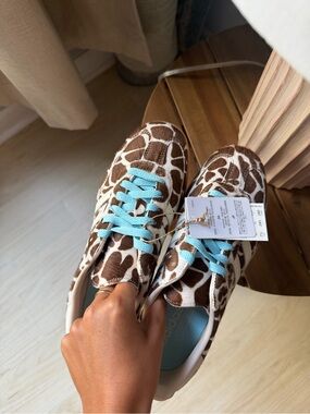 NWT adidas Originals Samba OG W - "Giraffe / Cow Print